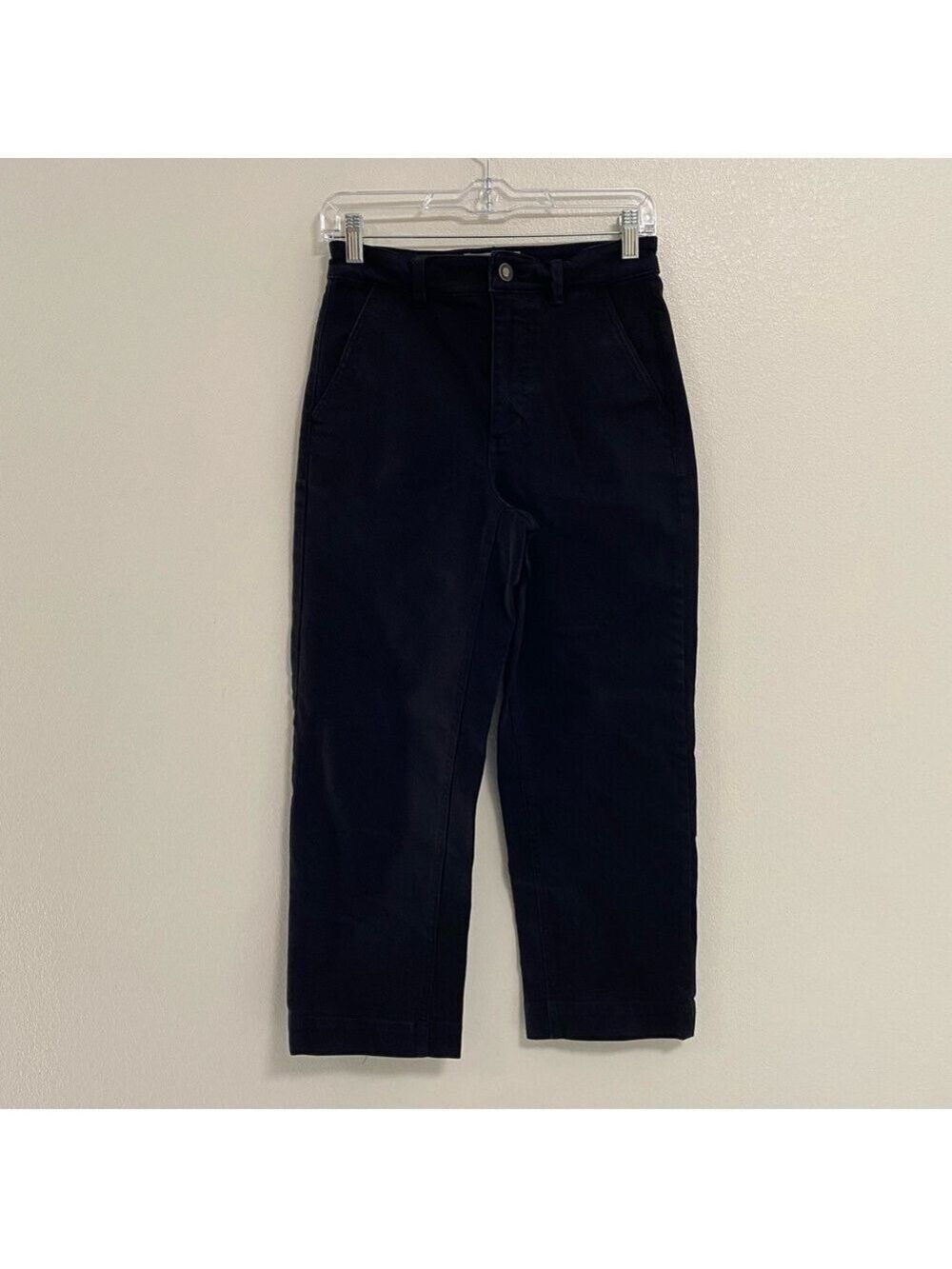 Everlane Jeans Women’s Size 2 Black Cropped Straight leg Pants